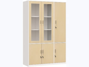 TỦ TÀI LIỆU SẮT CÁNH GỖ TU09K5GM