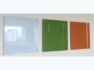 Bảng kính cường lực sơn nhiệt viết thường BK0912CL treo tường