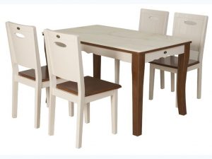 BỘ BÀN GHẾ ĂN HGB75B + HGG75
