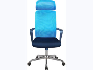 GHẾ LÃNH ĐẠO LƯỚI GL353-NHỰA ĐEN